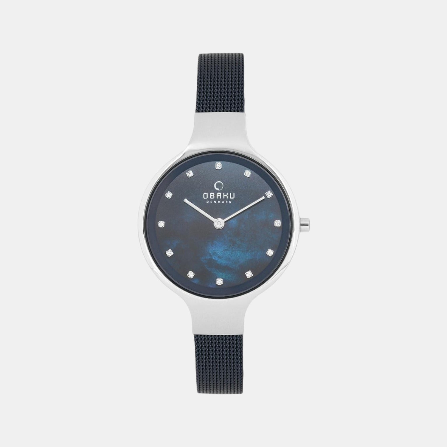 Obaku Round Two Tone Analog watch