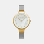 Obaku Round White Analog watch