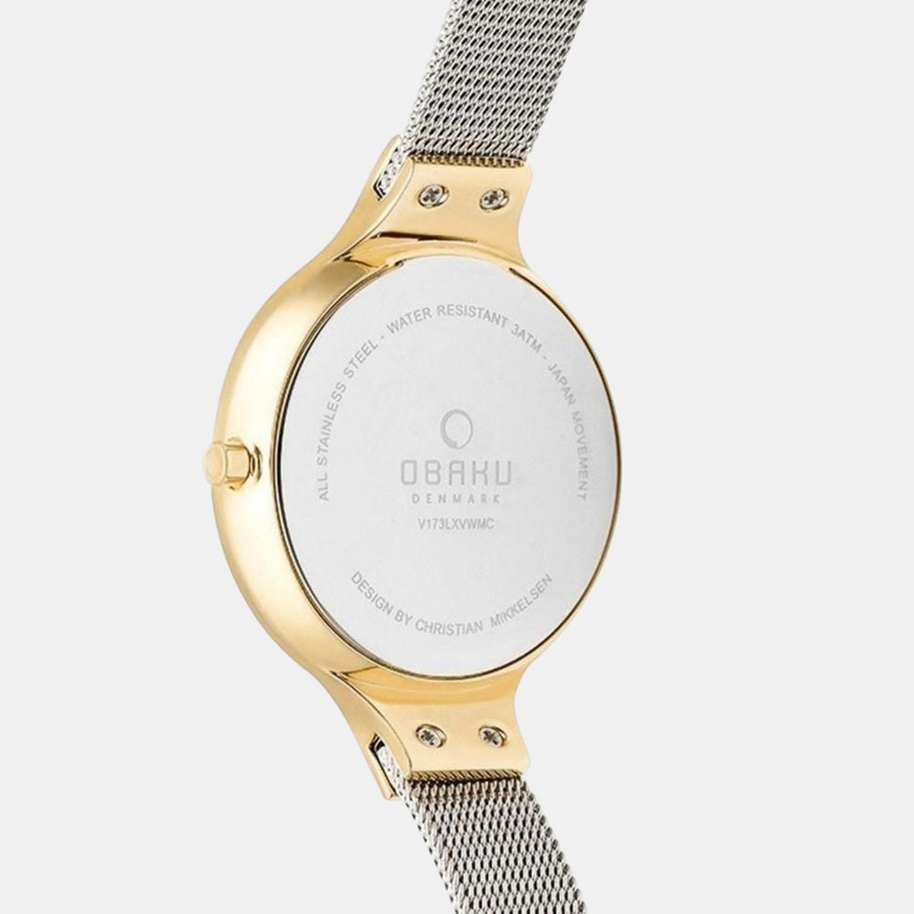 Obaku Brass Round watch