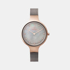 Obaku Round Grey Analog watch