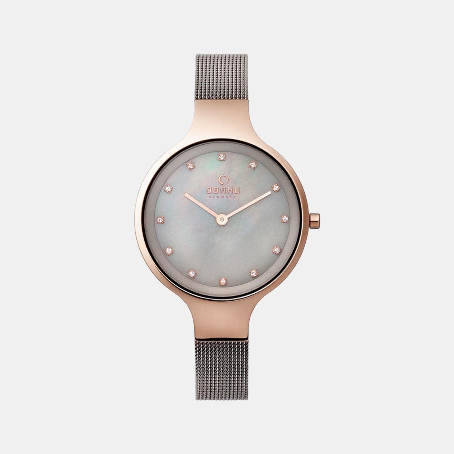 Obaku Round Grey Analog watch