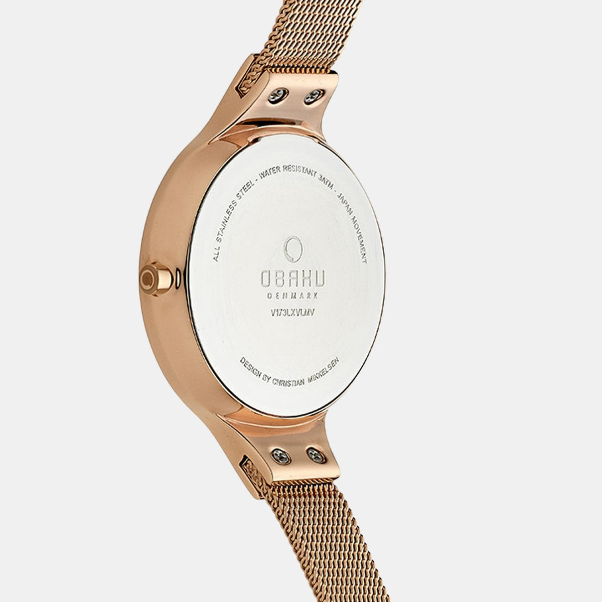 Obaku Women Round Two Tone watch