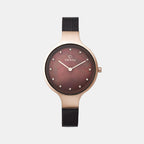 Obaku Round Purple Analog watch