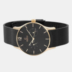 Obaku Stainless Steel Round watch