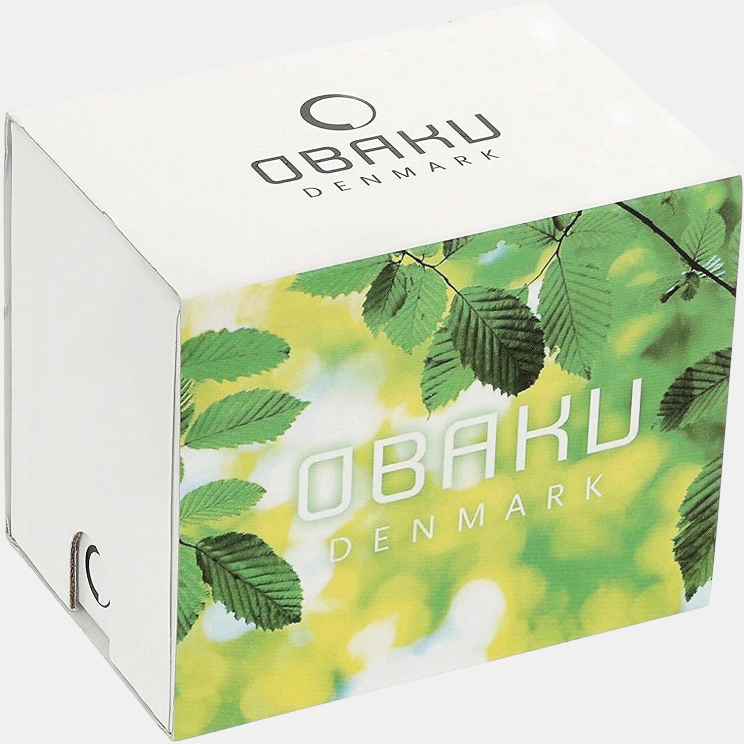 Obaku Women Round Brown watch