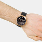 Obaku Men Round Black watch