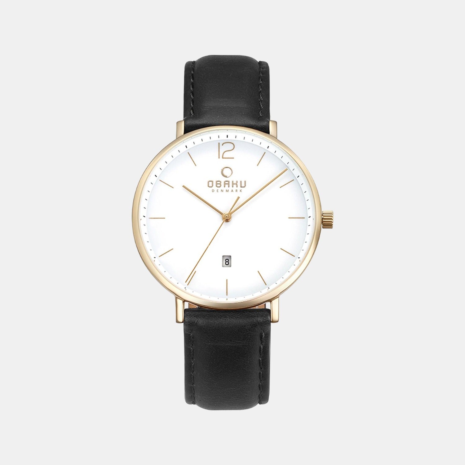 Obaku Round White Analog watch