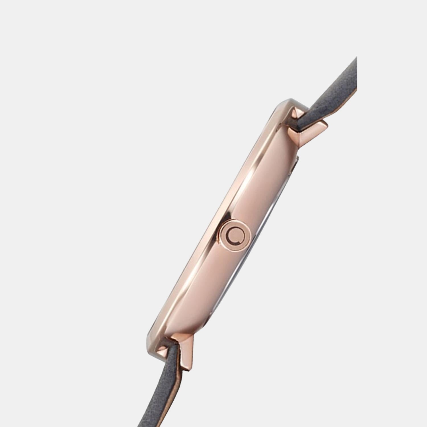 Obaku Women Round Black watch