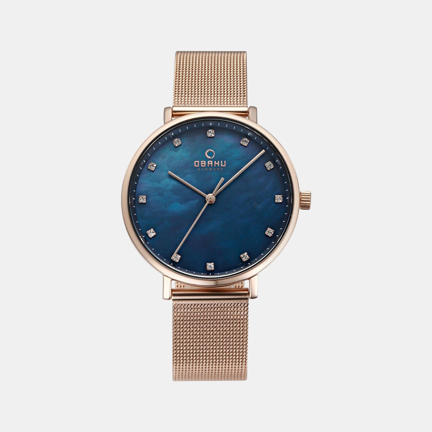 Obaku Round Mother Of Pearl Analog watch