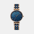Obaku Round Mother Of Pearl Analog watch