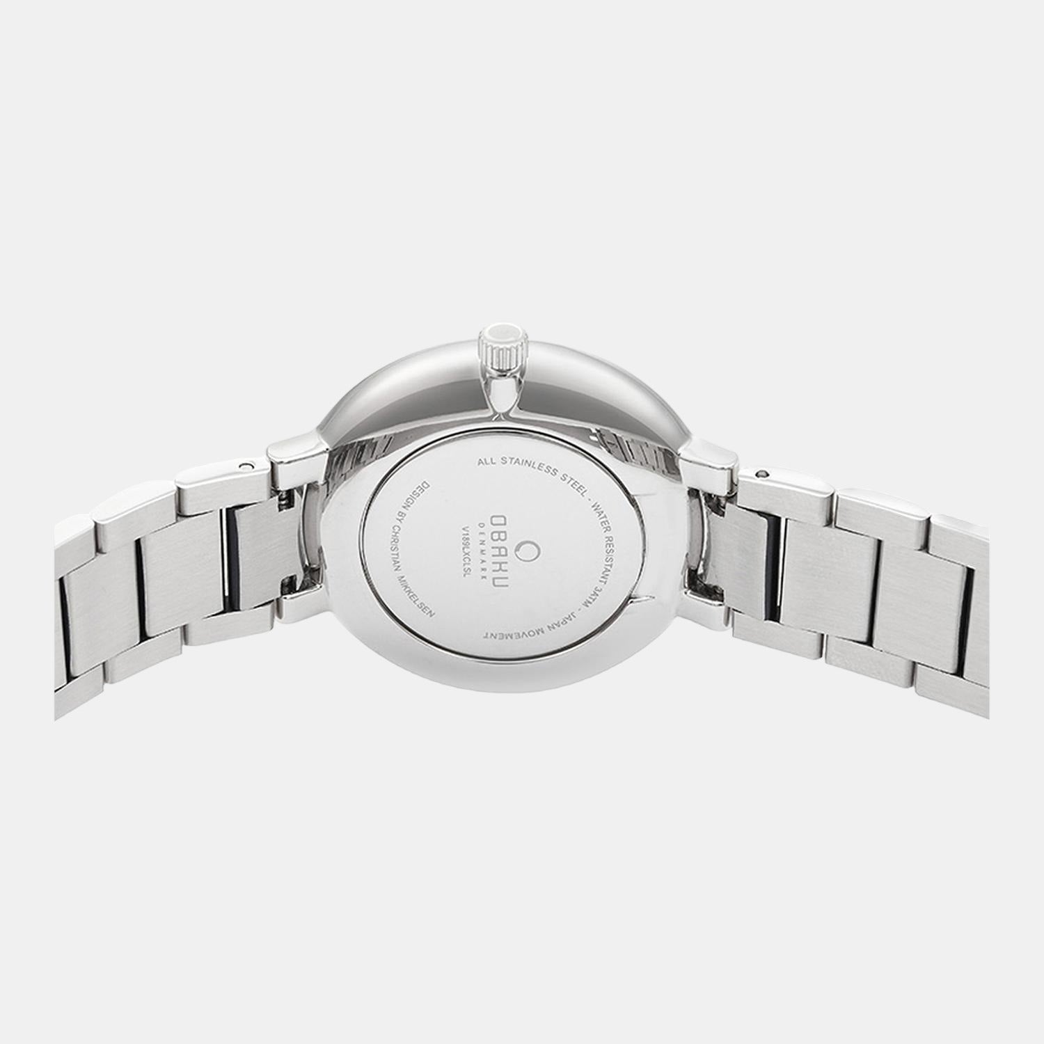 Obaku Women Round Mother Of Pearl watch