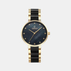 Obaku Round Black Analog watch