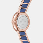 Obaku Stainless Steel Round watch