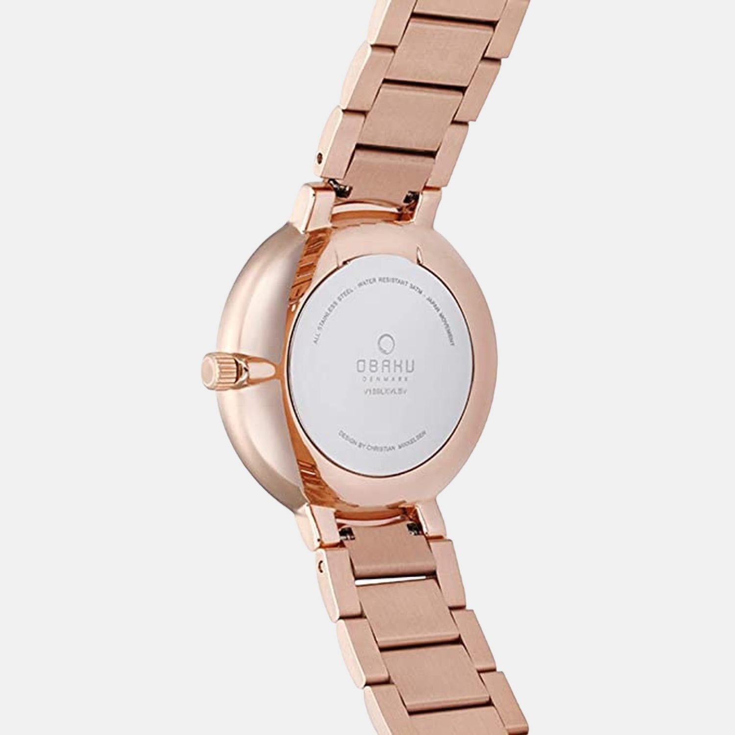 Obaku Women Round Blue watch