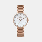Obaku Round Mother Of Pearl Analog watch
