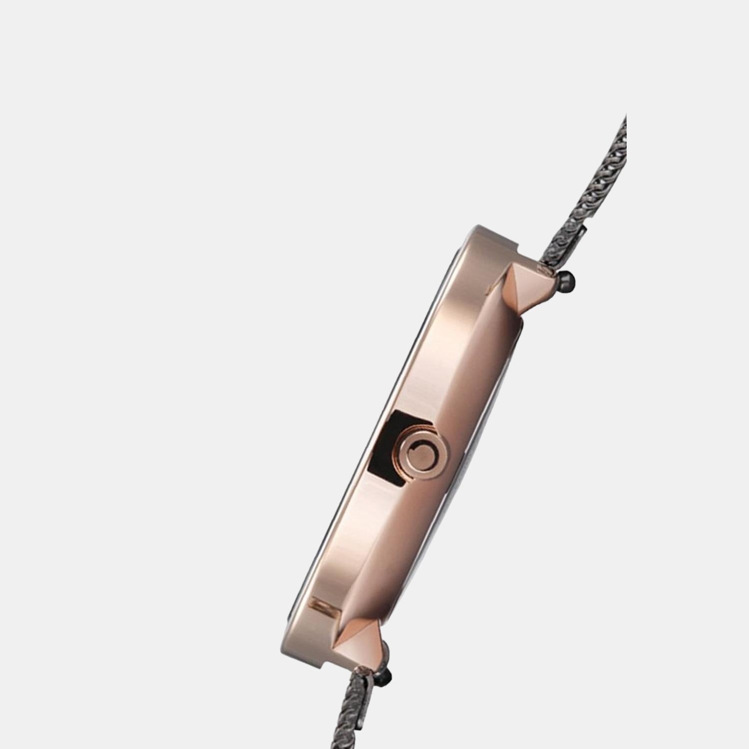 Obaku Women Round Grey watch