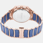 Obaku Men Round Blue watch
