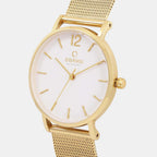 Obaku Women Round White watch