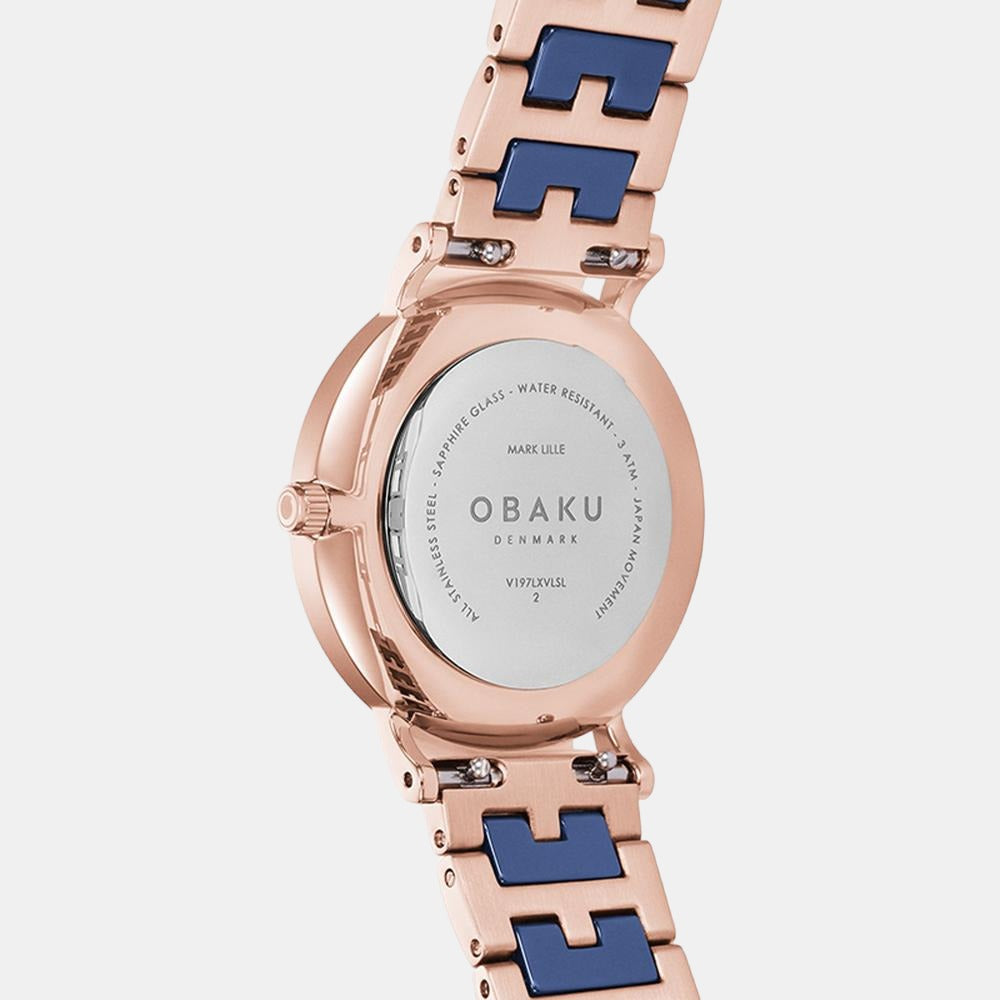 Obaku Stainless Steel Blue watch
