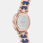 Obaku Stainless Steel Blue watch