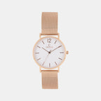 Obaku Round White Analog watch