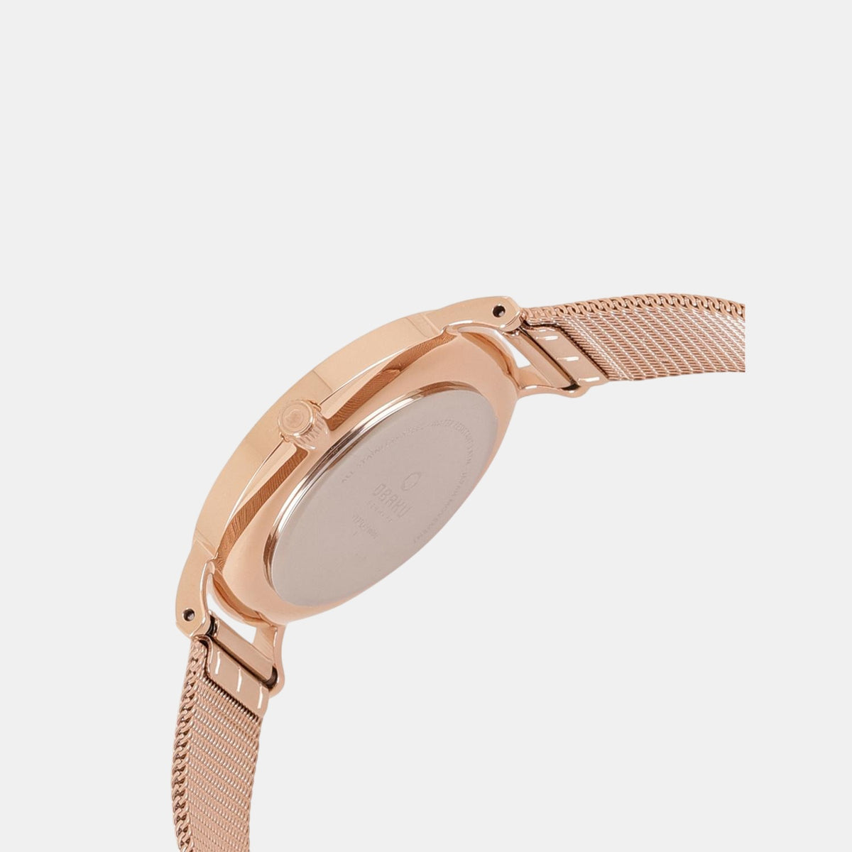 Obaku Women Round White watch
