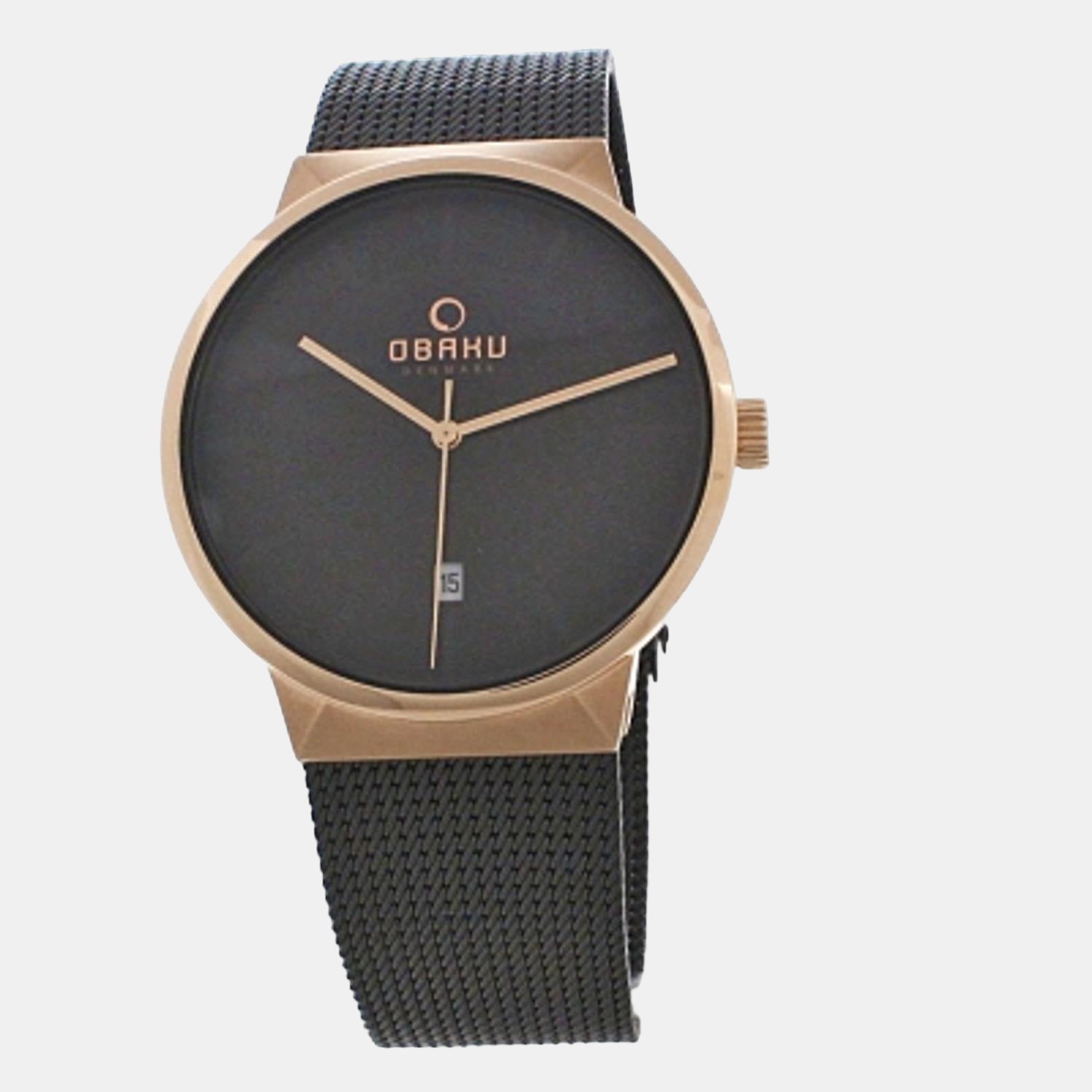 Obaku Stainless Steel Round watch