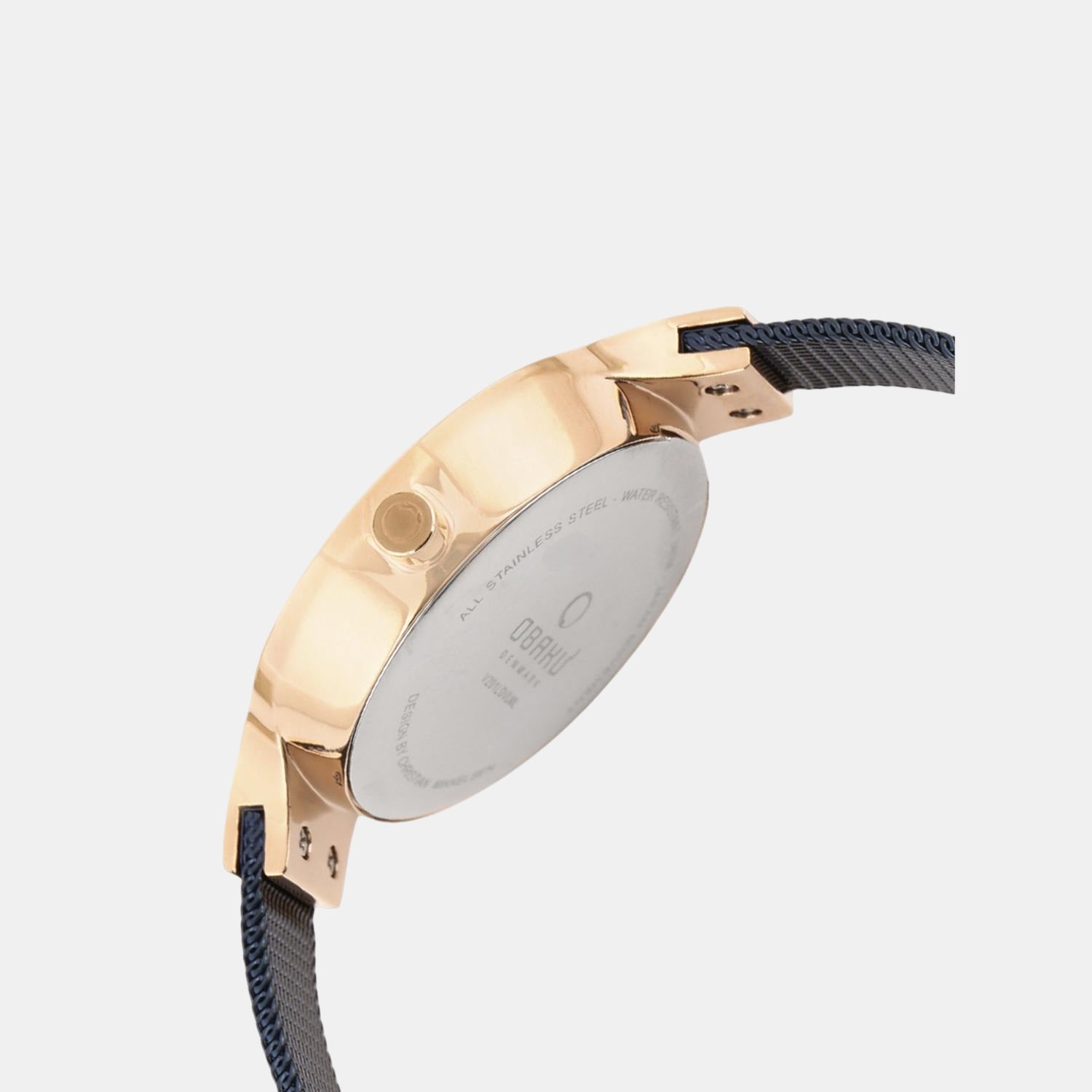 Obaku Women Round Blue watch