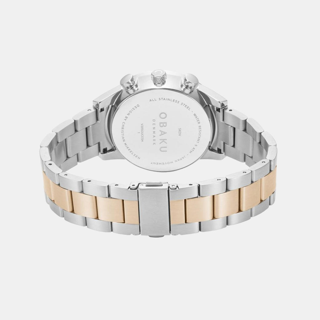 Obaku Stainless Steel Round watch
