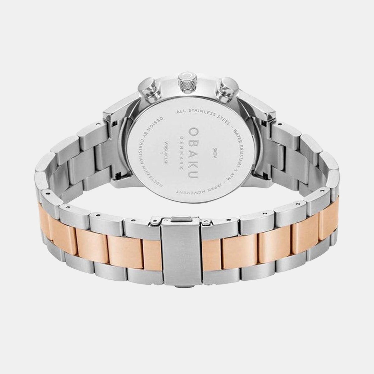 Obaku Men Round Blue watch