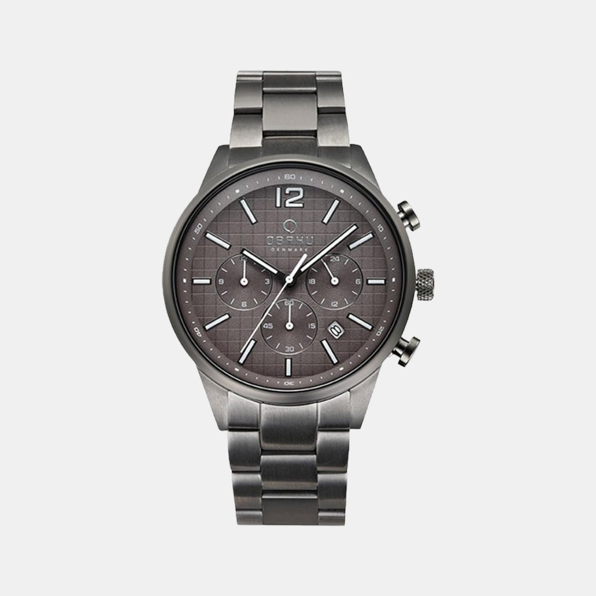 Obaku Round Grey Analog watch