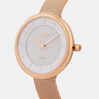 Obaku Women Round White watch