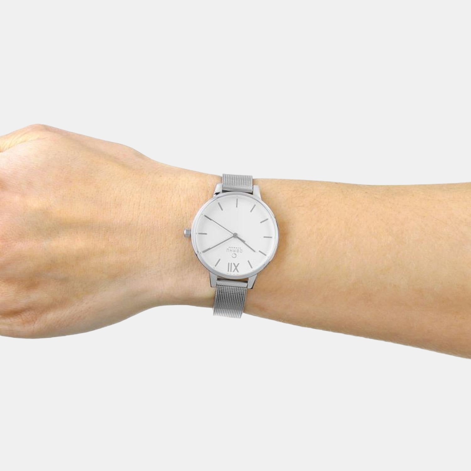 Obaku Stainless Steel White watch
