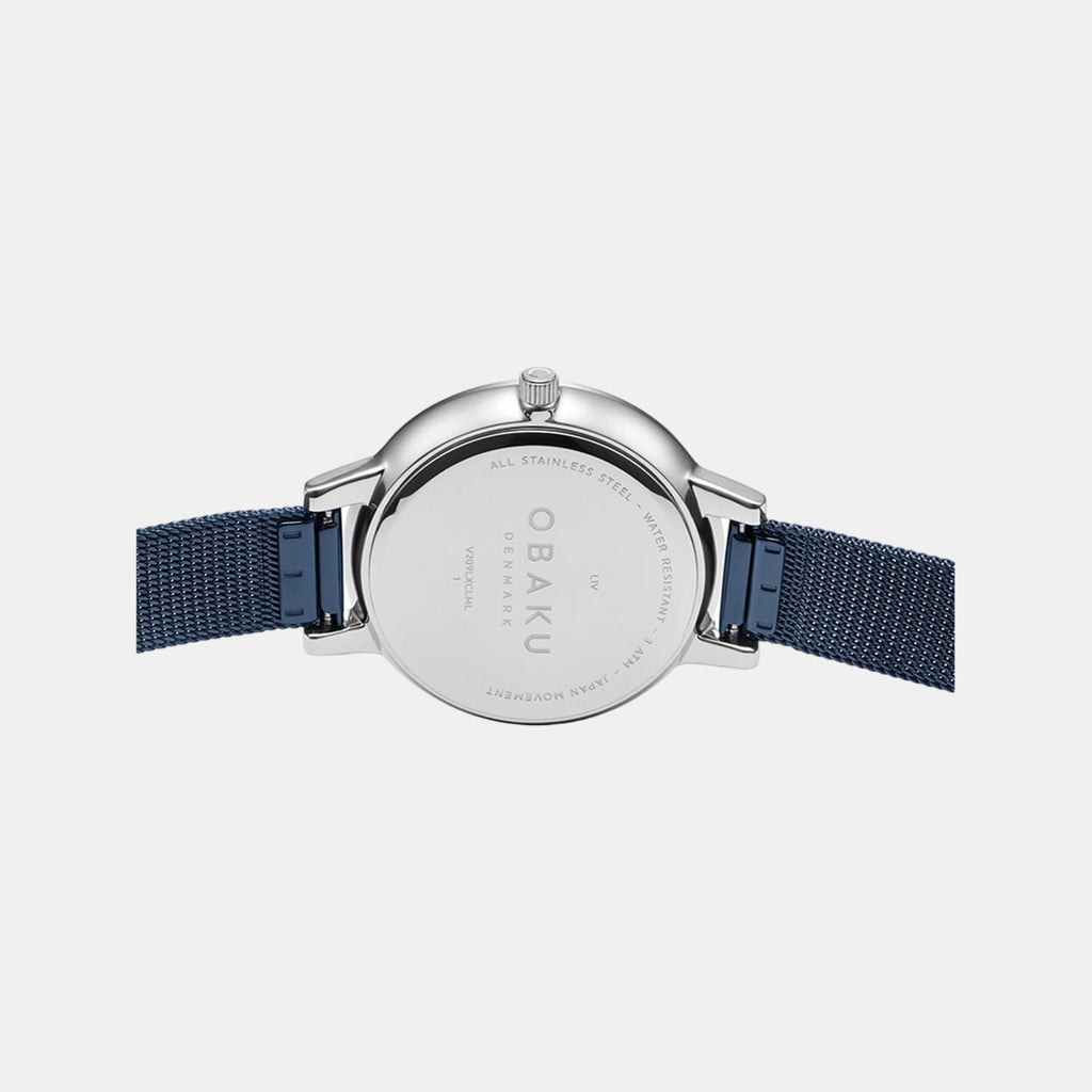 Obaku Stainless Steel Round watch