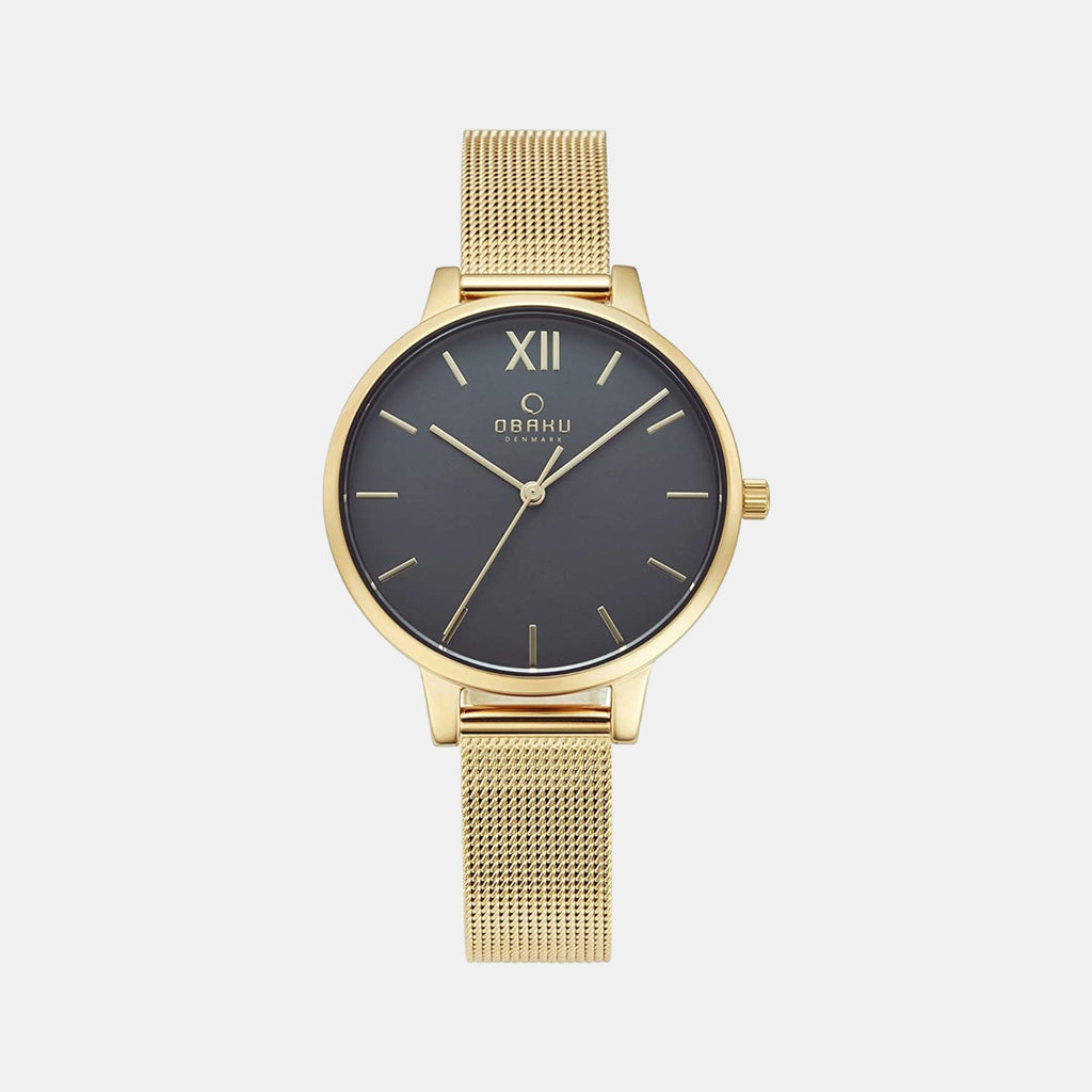 Obaku Round Grey Analog watch