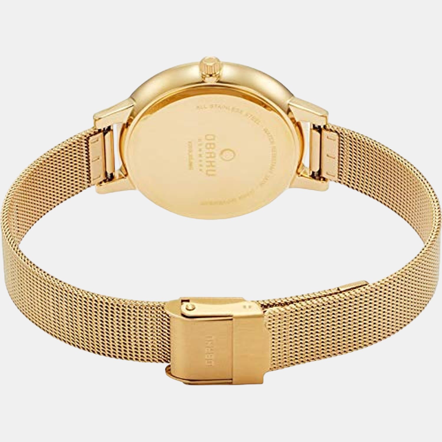 Obaku Stainless Steel Round watch