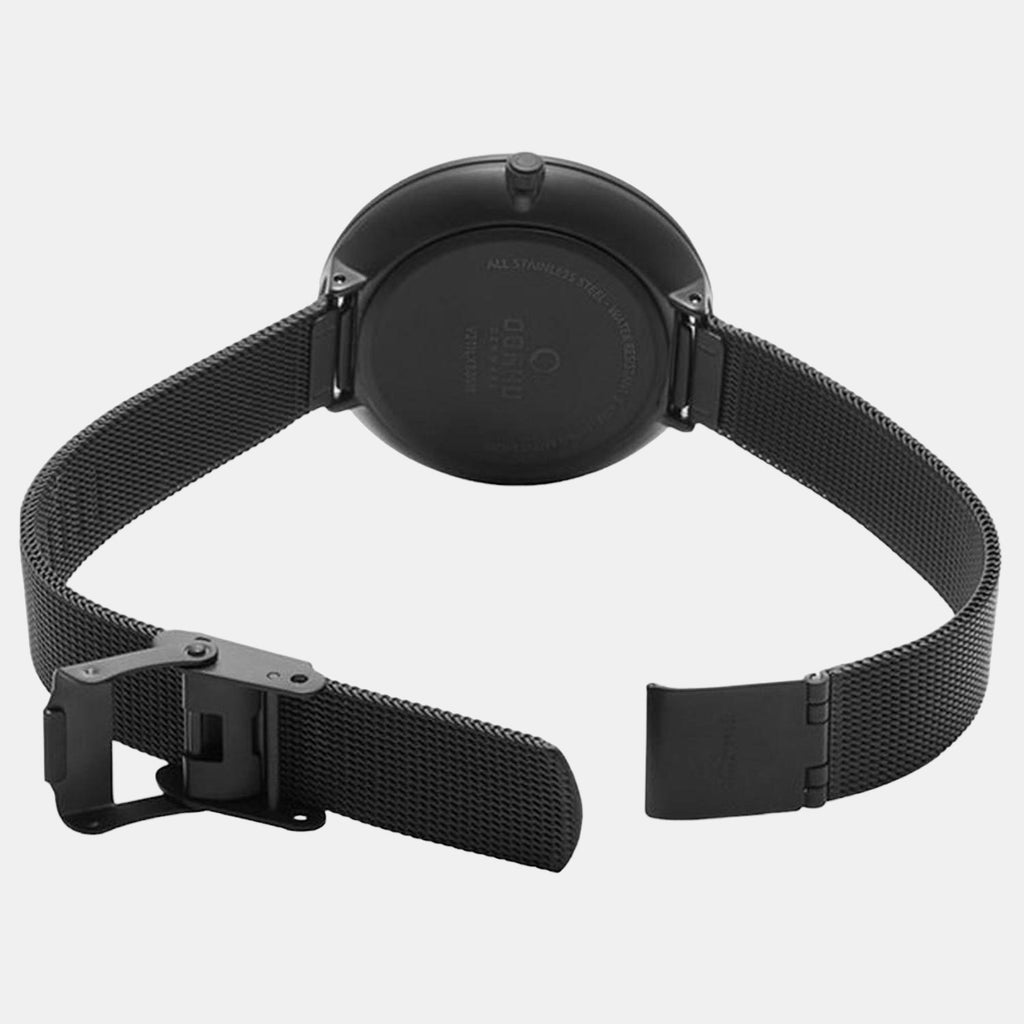 Obaku Women Round Black watch