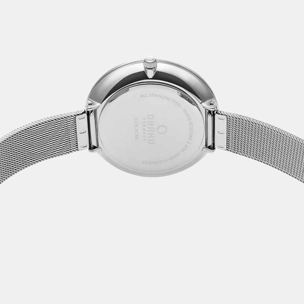 Obaku Stainless Steel Round watch