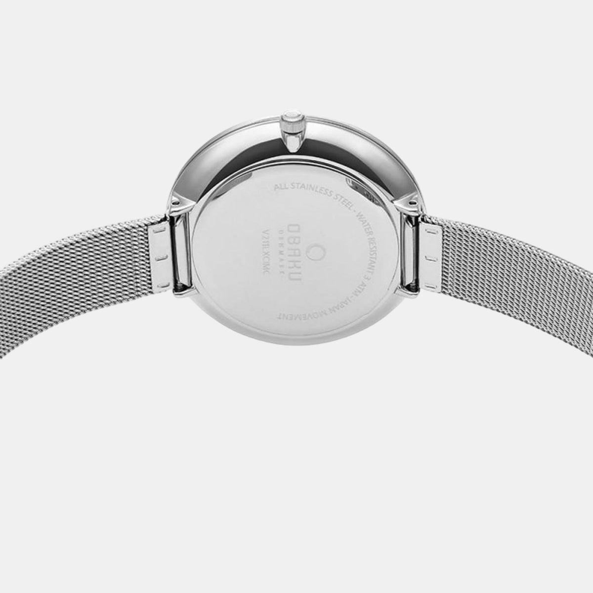 Obaku Stainless Steel Round watch