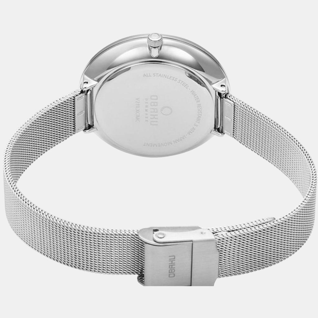 Obaku Stainless Steel Silver watch