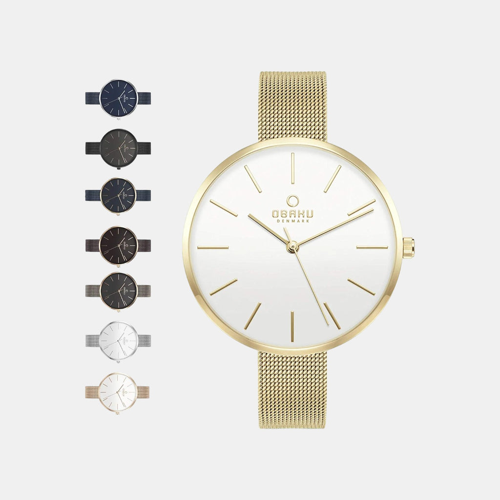 Obaku 36 mm Round Quartz watch