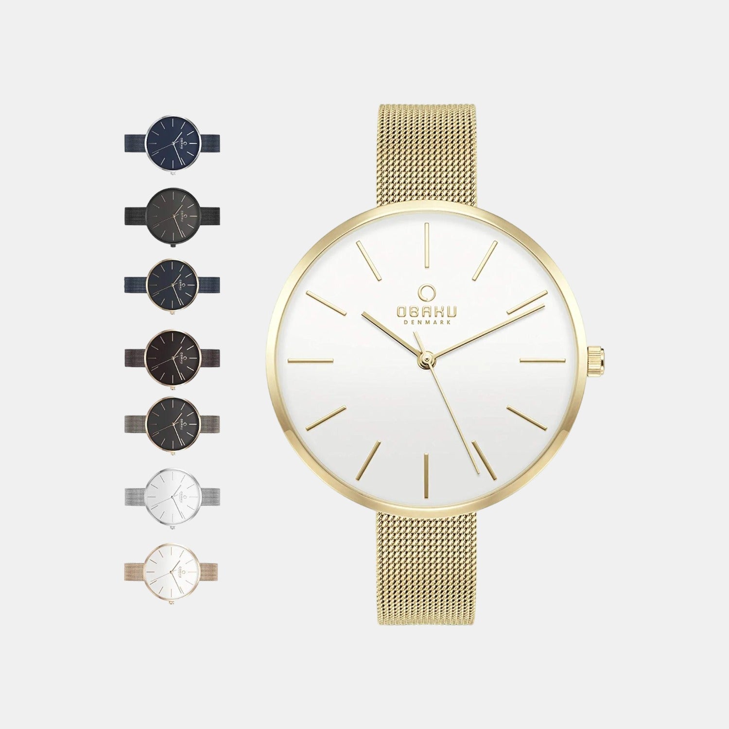 Obaku 36 mm Round Quartz watch