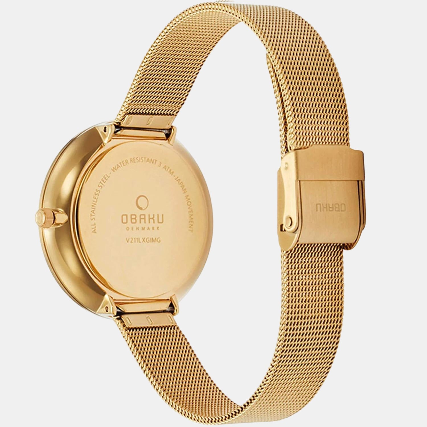 Obaku Women Round White watch
