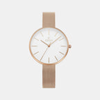 Obaku Round White Analog watch