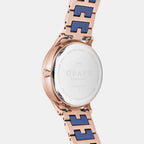 Obaku Stainless Steel Round watch