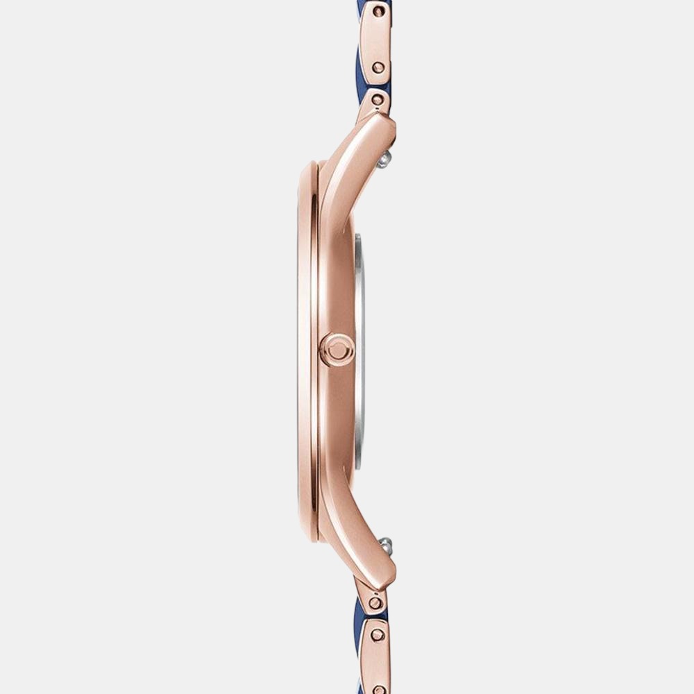 Obaku Stainless Steel Round watch