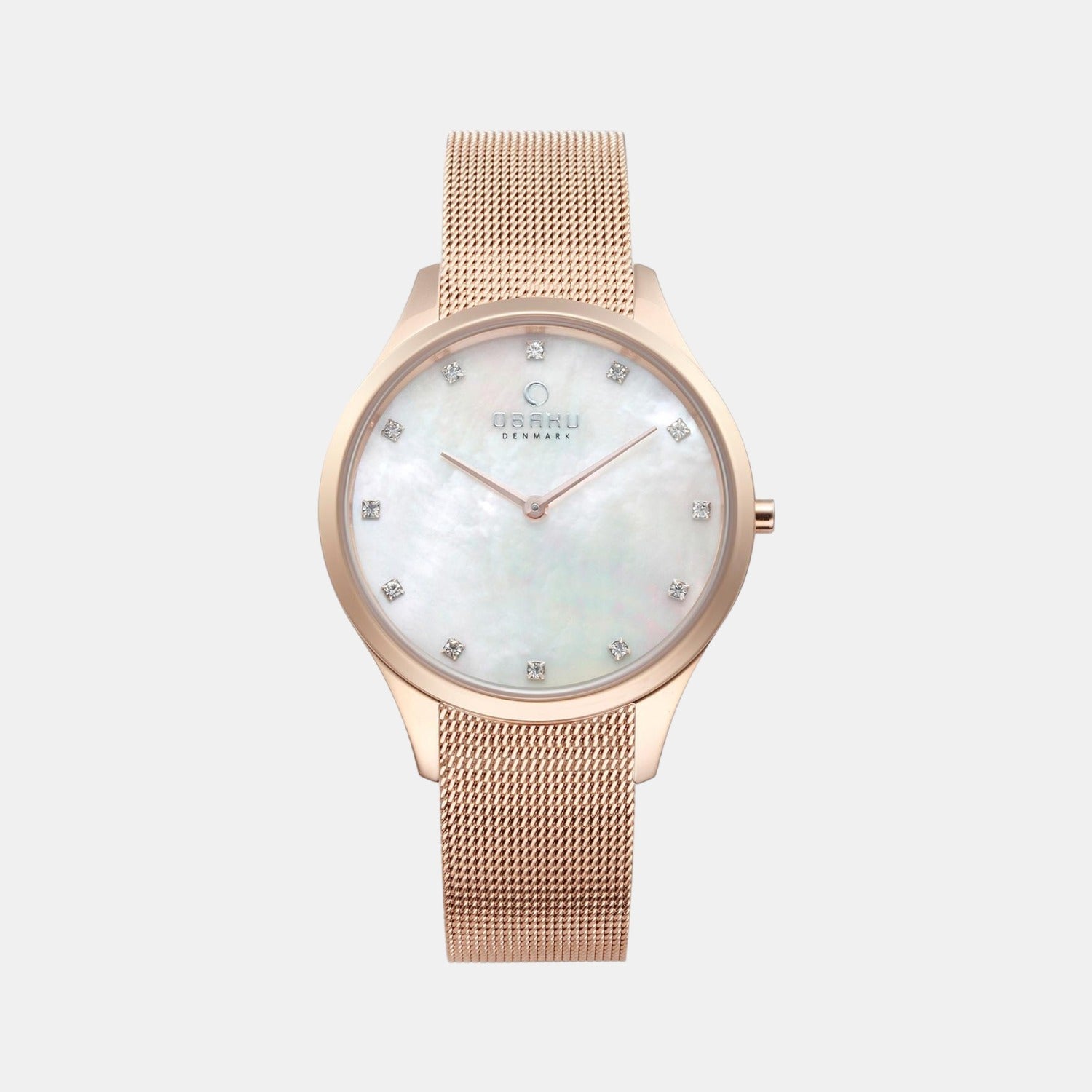 Obaku Round Mother Of Pearl Analog watch