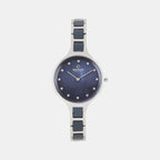 Obaku Round Two Tone Analog watch
