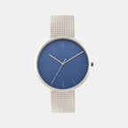 Obaku Round Blue Analog watch