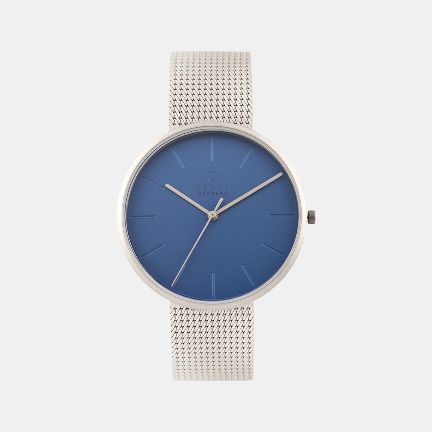 Obaku Round Blue Analog watch
